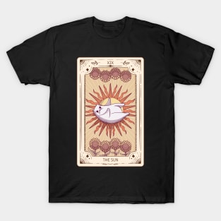 The Sun Tarot Cat Sun T-Shirt